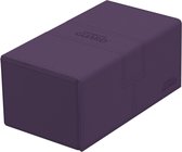 Ultimate Guard Twin Flip'n'Tray 200+ XenoSkin Monocolor Purple