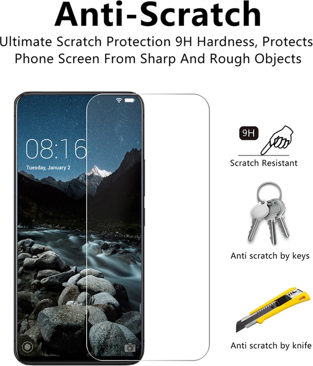 Beschermlaagje - Vivo Nex S - Gehard Glas - 9H - Screenprotector