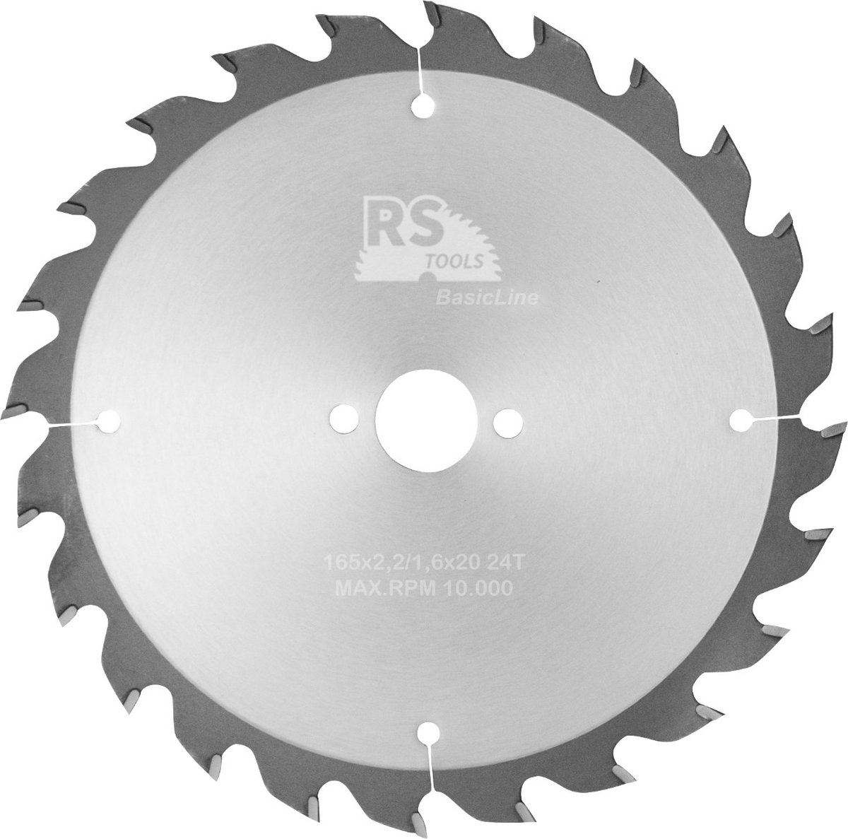 RStools HM cirkelzaag BasicLine Ø165 x 2,2 x 20 mm T=24 wisseltand