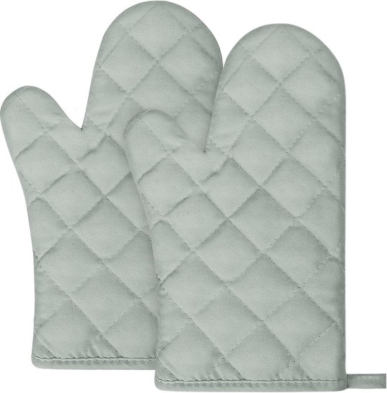 1 paire de gants de cuisine, gants de cuisine en coton, gants de cuisine,  lavables