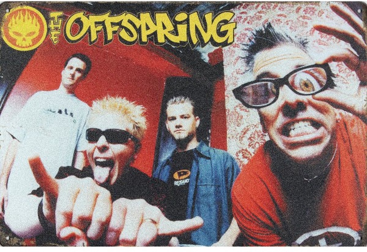 Wandbord Muziek Band - The Offspring - ’merkloos’
