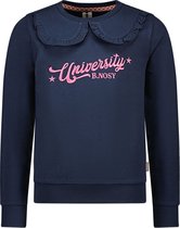 Meisjes sweater - Esmee - Navy blauw