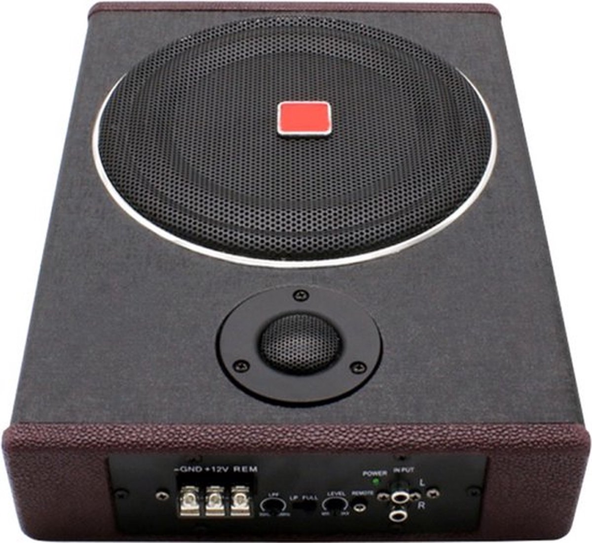 Compacte Actieve Subwoofer voor Auto: Krachtige Geluidsverbetering met RCA-aansluitingen – foto 3