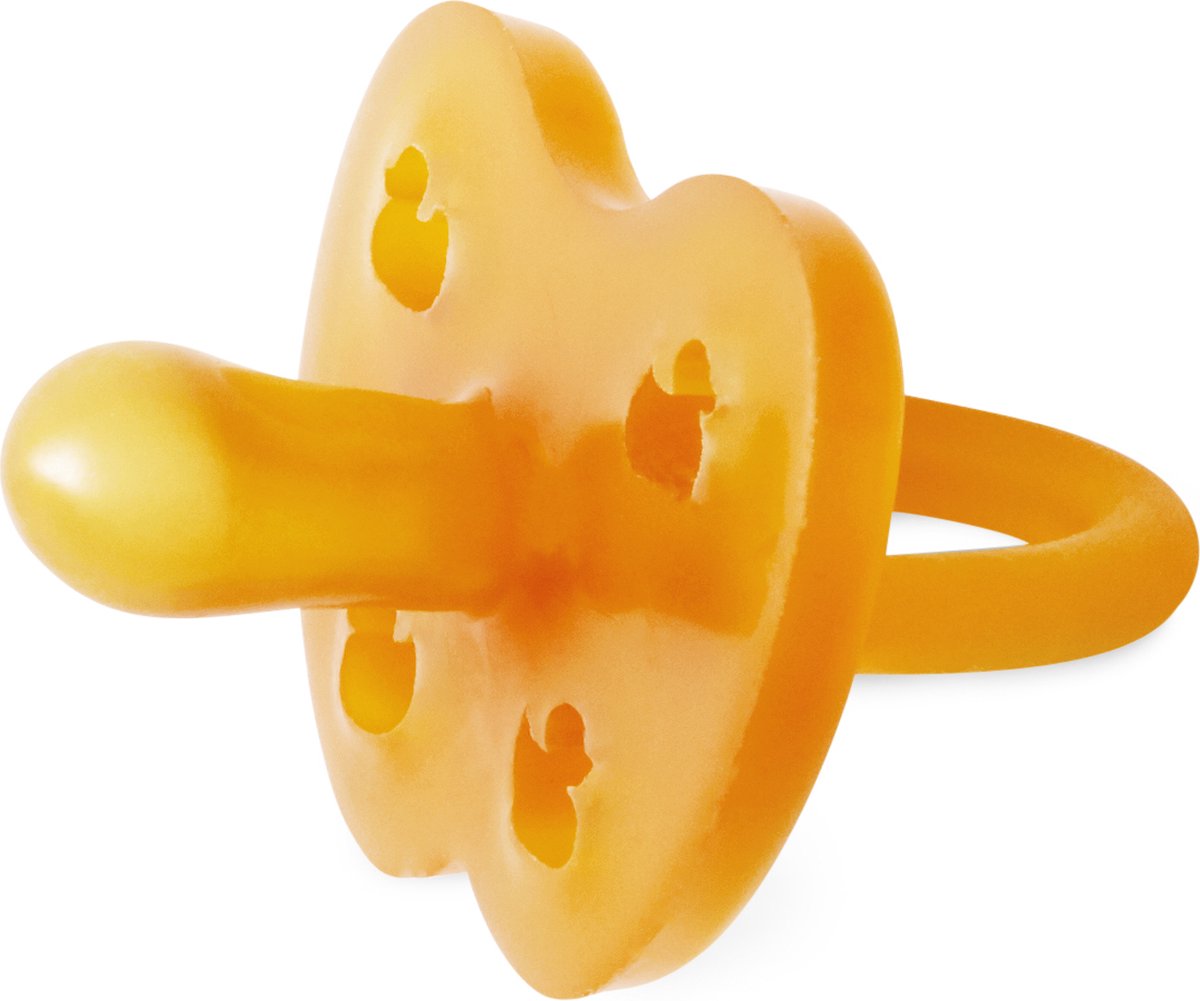 Goedkoopste HEVEA - Fopspeen - Symmetrisch - Naturel - 3-36 mnd - 100 natuurrubber