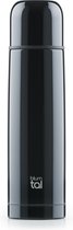 Blumtal Eifel thermosfles - lekvrije thermosfles met drinkbeker voor onderweg, isolatie van warme dranken, vaatwasmachinebestendig, roestvrij staal - 700ml, zwart