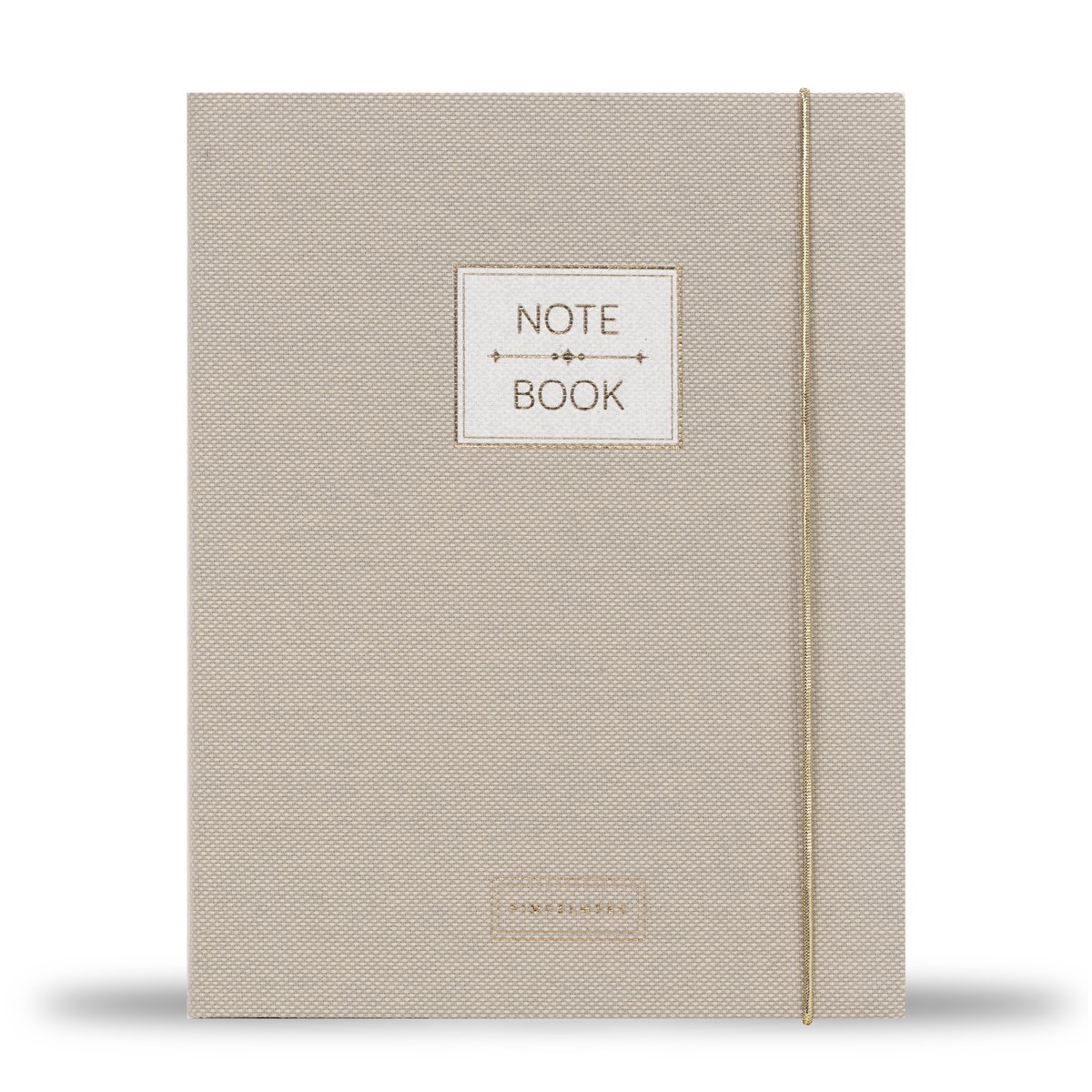 Pimpelmees notebook A5 - Luxe edition linnen - warm nude