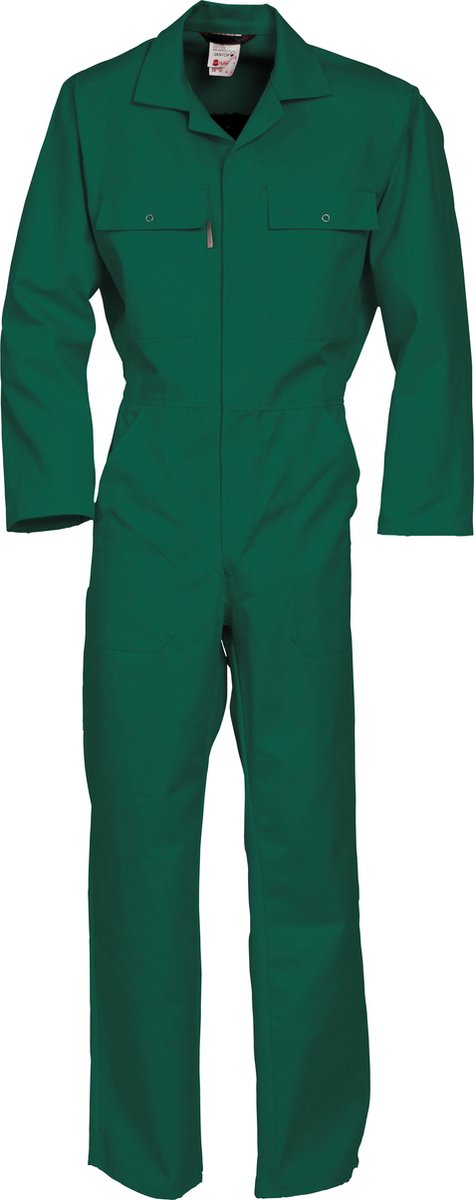 HAVEP Overall drukknoop 2090D - Flessengroen - 59