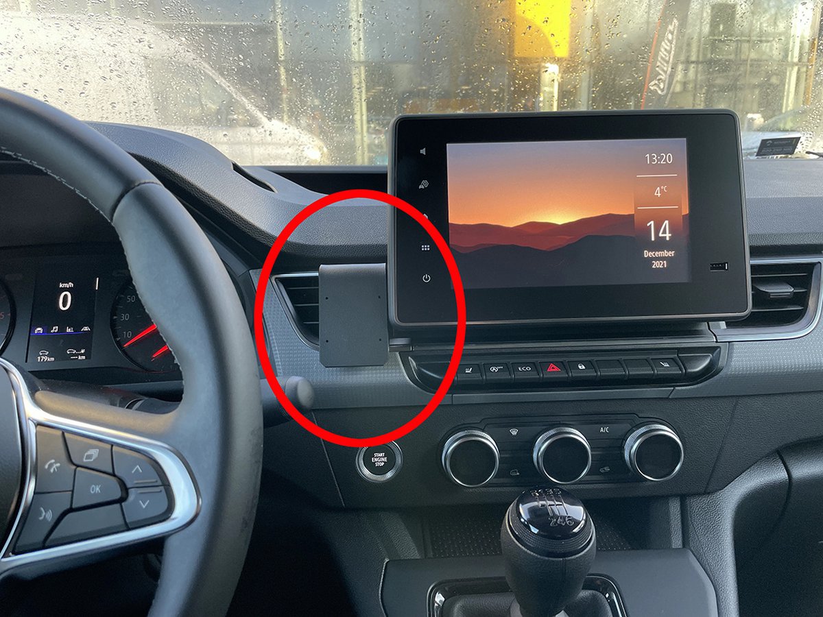 Brodit ProClip houder geschikt voor Renault Kangoo 2021-2022 Center mount