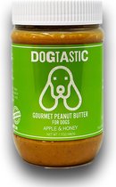 Sodapup - Dogtastic - Hondenpindakaas - Aanvullende hondensnack - Apple & Honey Flavor - 480 gr