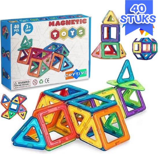 Magnetische Speelgoed - Voordeelset 40 Stuks - Magnetisch Speelgoed -  Veilig Voor... | bol.com
