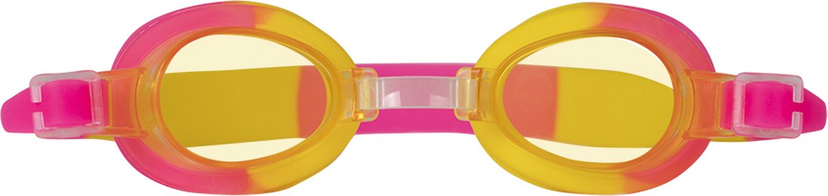Procean Zwembril kids / Geel-Roze / ronde glazen