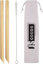Corkcicle - Gold TUMBLER STRAW 2-PACK