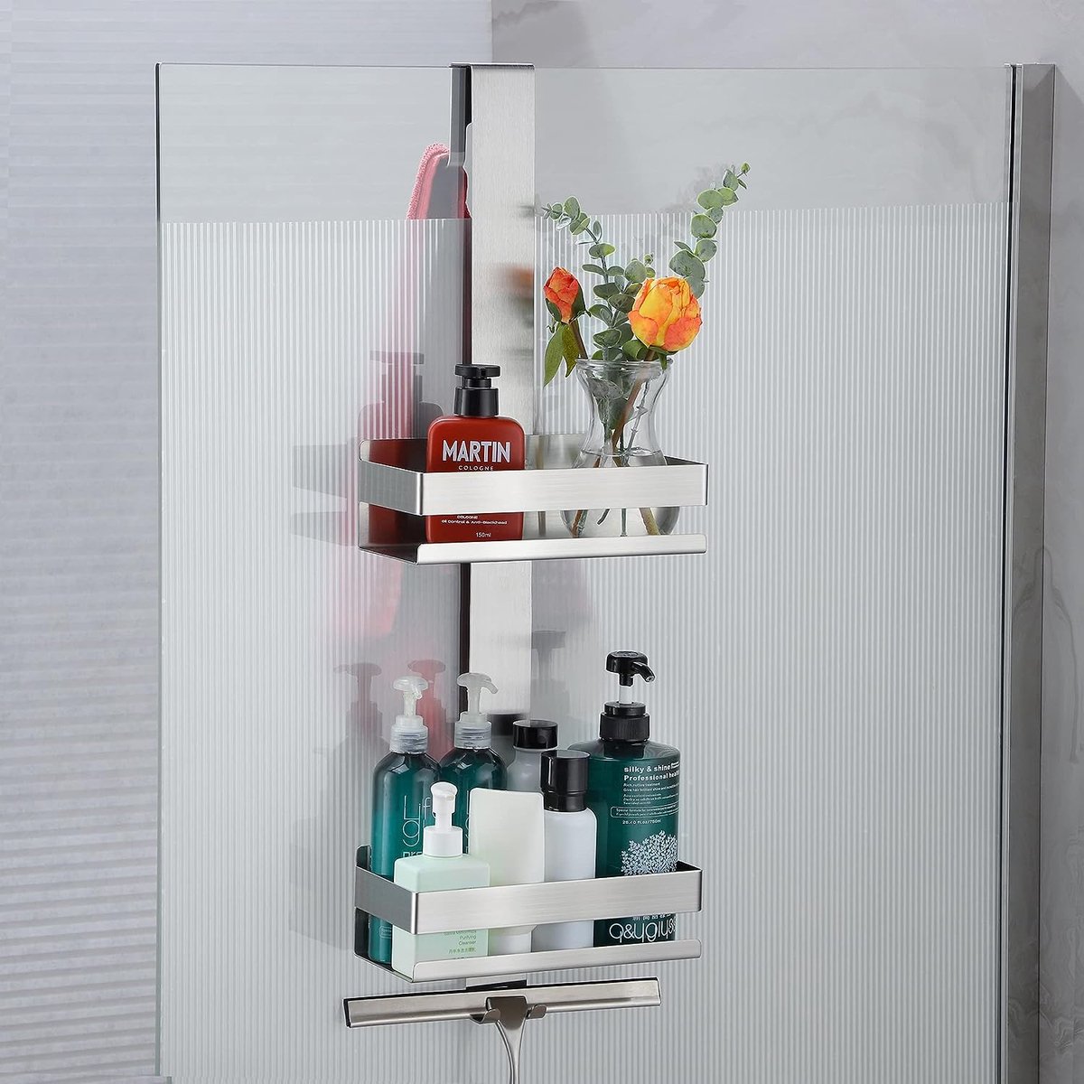 Doucherek om op te hangen, dubbellaags doucherek om op te hangen aan