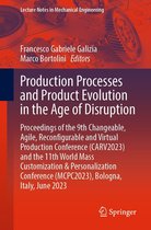 Lecture Notes in Mechanical Engineering - Production Processes and Product Evolution in the Age of Disruption