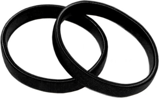 mouwophouders lurex wit zilver