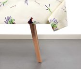 Raved Tafelzeil Lavendel  140 cm x  50 cm - Beige - PVC - Afwasbaar