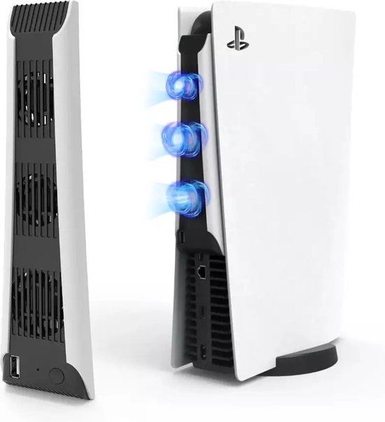 Ventilateur de Refroidissement à 3 Vitesses Accessoire pour PS5