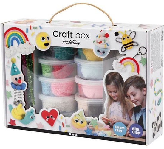 CC Foam Clay & Silk Clay Knutselbox