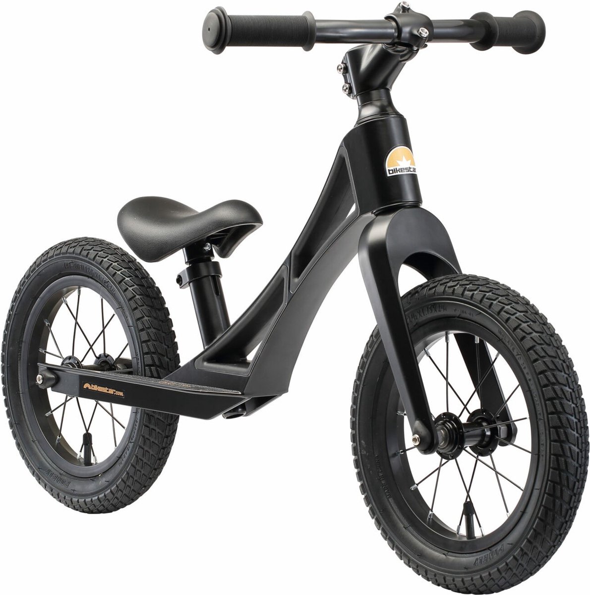 Bikestar Magnesium 12 inch BMX loopfiets zwart