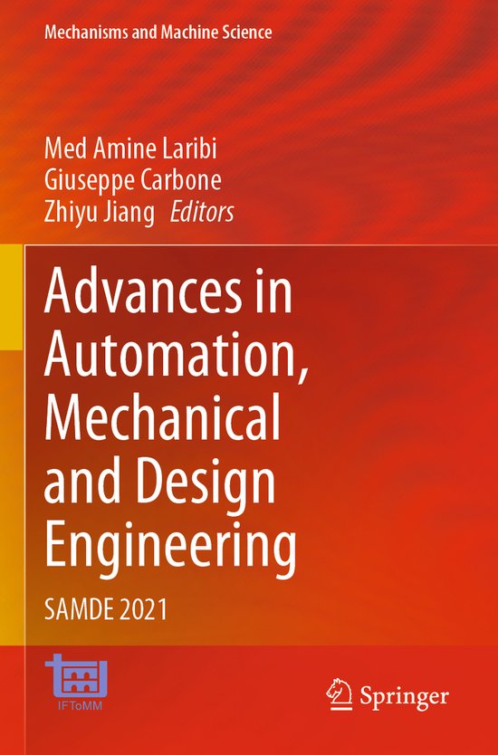 Mechanisms and Machine Science121- Advances in Automation, M ... - cover