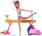 Barbie Turnpop Speelset - Evenwichtsbalk - Barbiepop