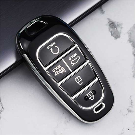 Hyundai Car Key Case Durable TPU Key Case Key Cover - Car Key Cover -  Convient pour