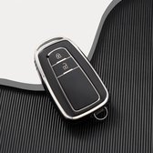 Étui pour clé de voiture Toyota Étui pour clé en TPU durable - Étui pour clé de voiture - Convient pour Toyota -noir- B2 - Accessoires de vêtements pour bébé de voiture gadgets