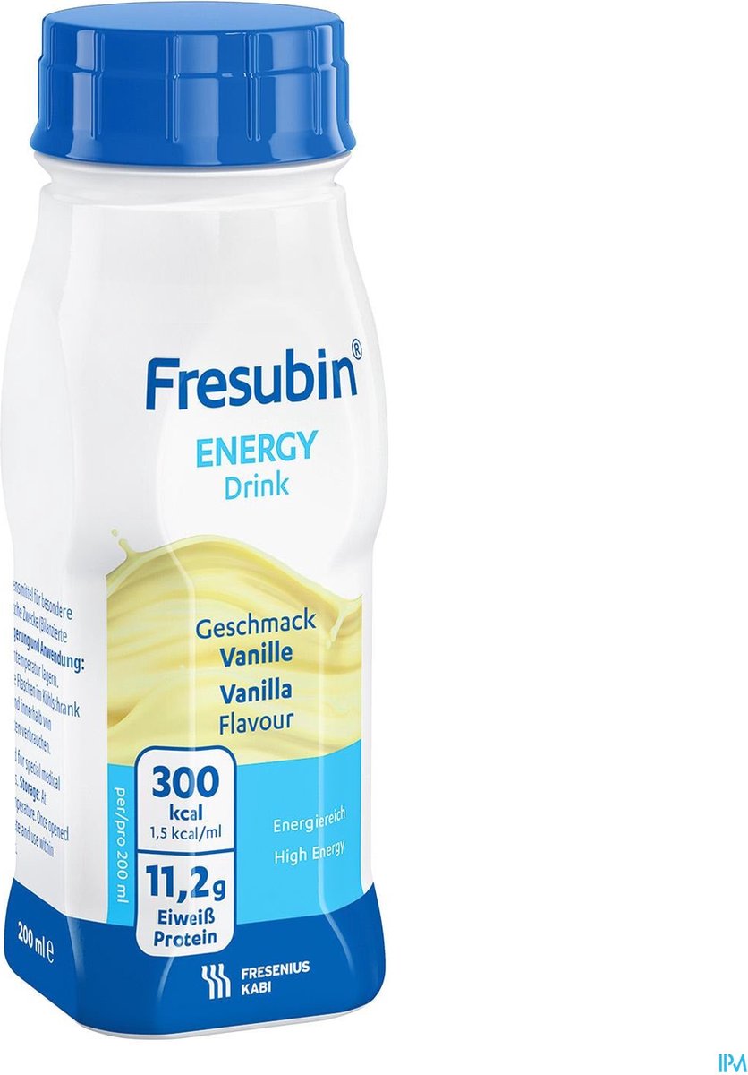 Goedkoopste Fresubin Energy Drink 200ml Vanille