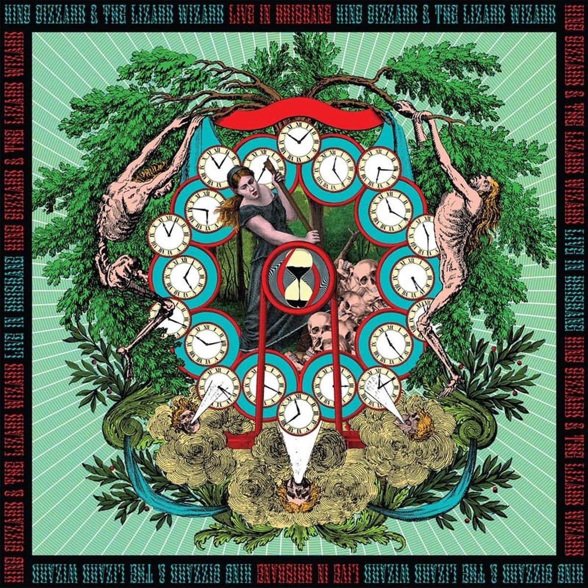 King Gizzard & The Lizard Wizard - Live In Brisbane (3 LP) (Coloured Vinyl)