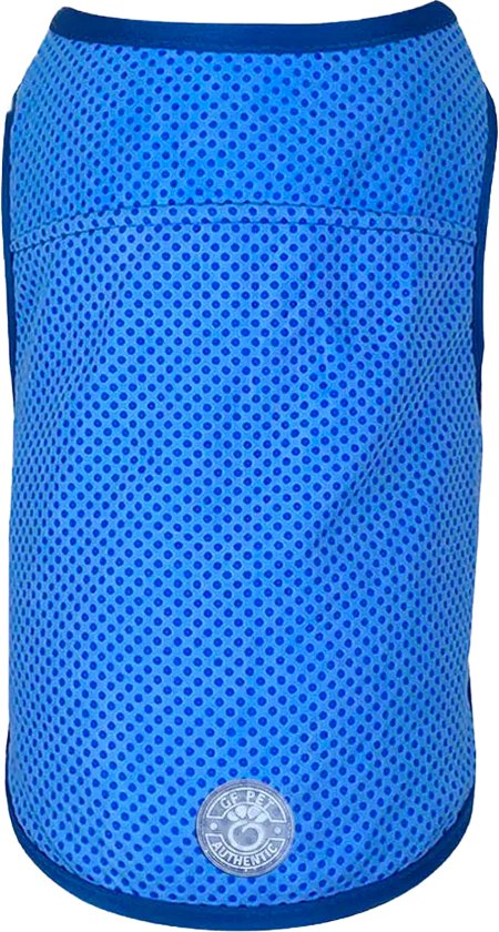 GF Pet ElastoFit® Ice Vest® - Gilet rafraîchissant pour chiens - Taille 4XL Veste rafraîchissante Longueur dos 81 cm - Blauw