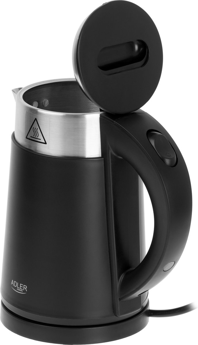Adler AD 1372 - Zwarte elektrische waterkoker - klein formaat - 0.6 liter — afbeelding 5
