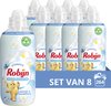 Robijn Classics Jasmijn & Sandelhout Wasverzachter - 8 x 33 wasbeurten - Voordeelverpakking