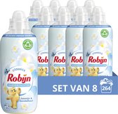 Bol.com Robijn Classics Jasmijn & Sandelhout Wasverzachter - 8 x 33 wasbeurten - Voordeelverpakking aanbieding
