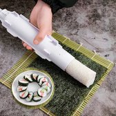 Set à sushi Sushi maker blanc - Kit à sushi Bazooka - Préparez vous-même des sushis à la maison
