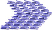 Soft Clips (40 stuks, Zeer Peri-wit) Premium wasknijpers