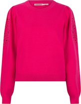 Esqualo sweater F23-07519 - Fuchsia