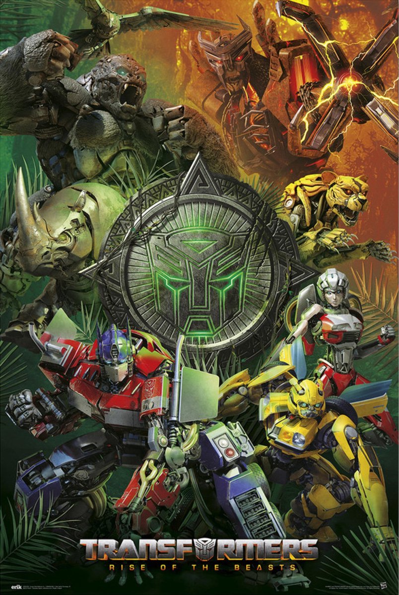 Grupo Erik Transformers Poster - Rise of the Beasts - 61 x 91,5 cm Divers