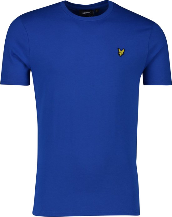 Lyle and Scott - T-shirt Blauw - Heren - Maat M - Modern-fit