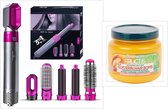 Bol.com 5 in 1 multifunctionele haarstyler- Fohn- fohnborstel+haarmasker styler-haar borstel- haarborstel- stijltang- stijl tang... aanbieding