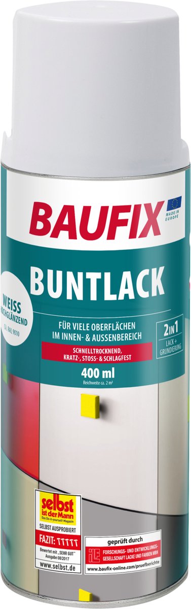 BAUFIX Multi- spuitlak wit 400 ml