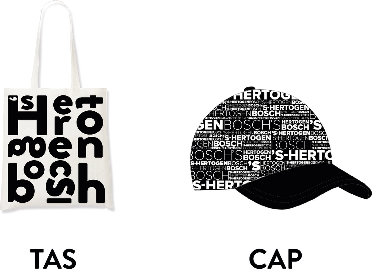 's-Hertogenbosch pet & tote bag - Voordeelpakket - Souvenirs Nederland