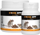 Knock Off Traktatie Pellets – Voor muizen en ratten – Lokaas voor muizen en ratten – Lokmiddel – Gifvrij muizenval – Veilig voor huisdieren – Voor lokdoos – 50g