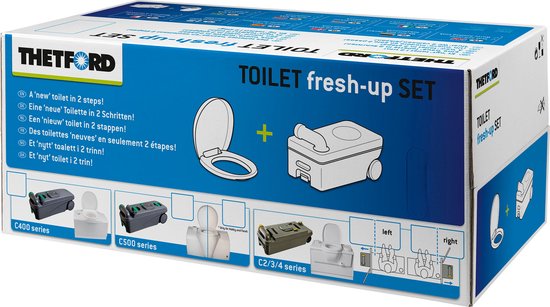Thetford C2/3/4 Fresh-up Set - Links van Thetford — afbeelding 4