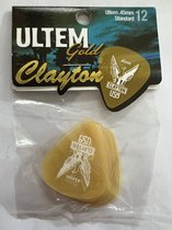 Clayton - Ultem Gold - standaard plectrum - 0.45 mm - 12-pack