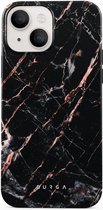 Burga Tough Case Apple iPhone 14 Plus Hoesje Rose Gold Marble