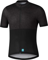 Shimano Element Jersey Met Korte Mouwen Zwart 3XL Man