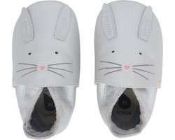 Bobux Soft Soles slofjes voor baby's - silver hop
