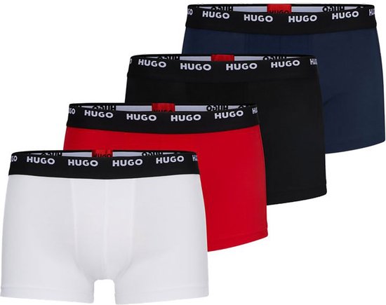 Boxers HUGO (pack de 5) - boxers courts homme - multicolore - Taille : L