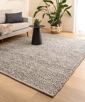 Tapis en laine - Agder gris 140x200 cm