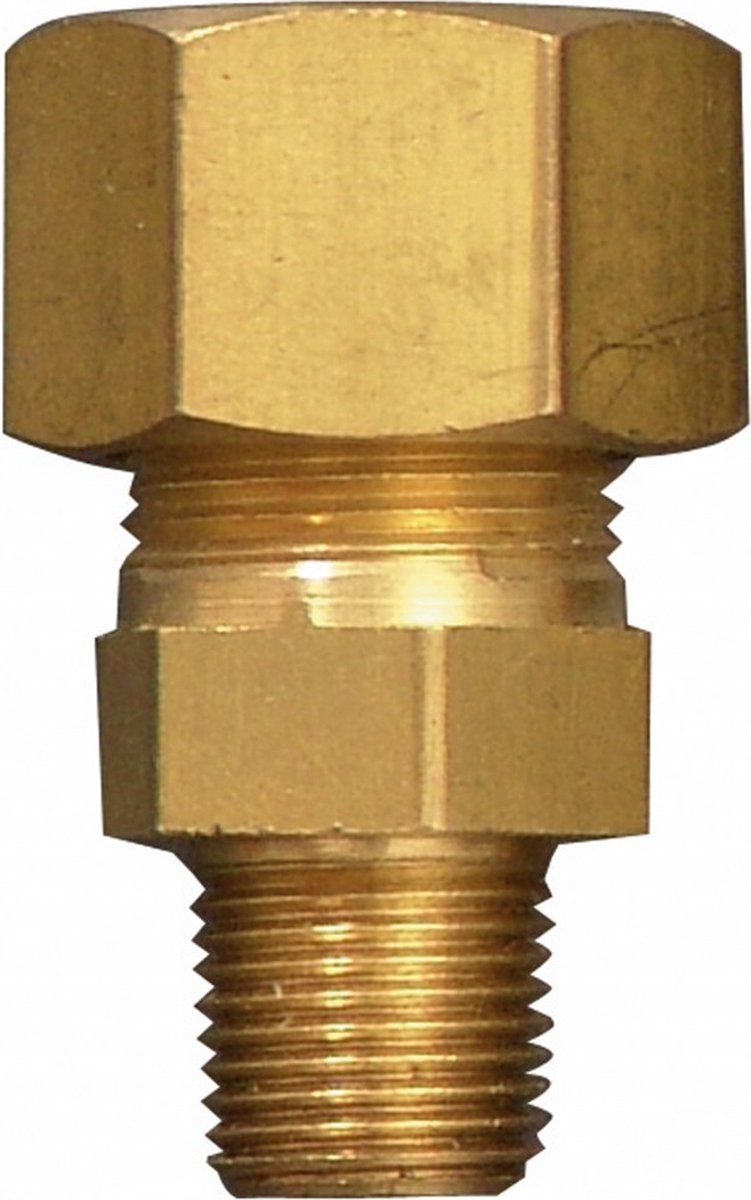 Gimeg puntstuk recht 3/8 inch buiten X 8mm